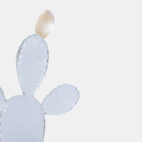 Crystal Gold Cactus Sculpture