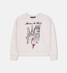 سويت شيرت بطبعة رسومية