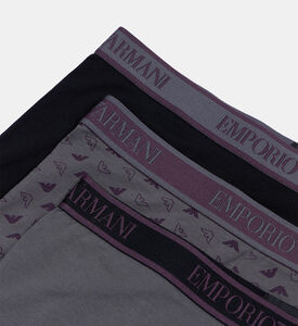 Logo-waist 3-piece Boxers Set Logo-waist 3-piece Boxers Set