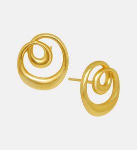 Ottoman Hands Dalia Twist Round Stud Earrings, Packshot View