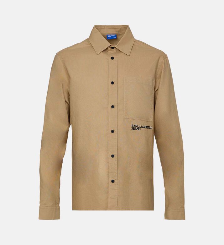 Button-up Long-sleeve Shirt
