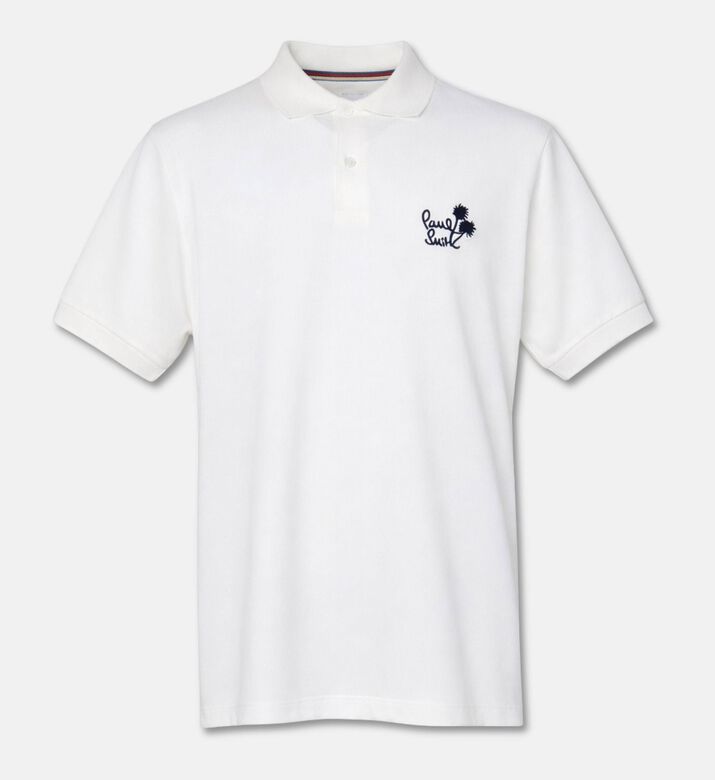 Paul Smith Embroidered Logo Pique Polo Shirt, Packshot View