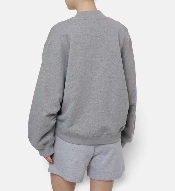 The Attico V-neck Oversized Sweatshirt, Model View