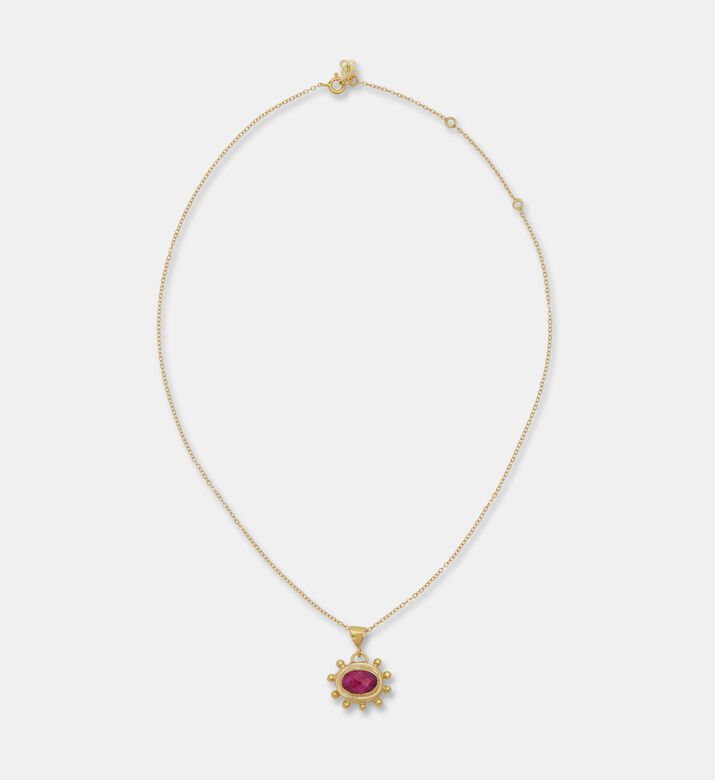 Ottoman Hands Necklace Zand Ruby, Packshot View