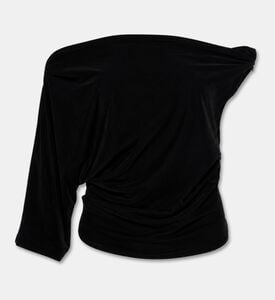 Blue For Burgundy Top Offshoulder, Packshot View