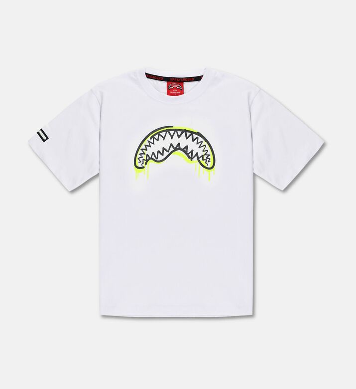 Sprayground Ts Graffiti, White, 8y, Packshot View