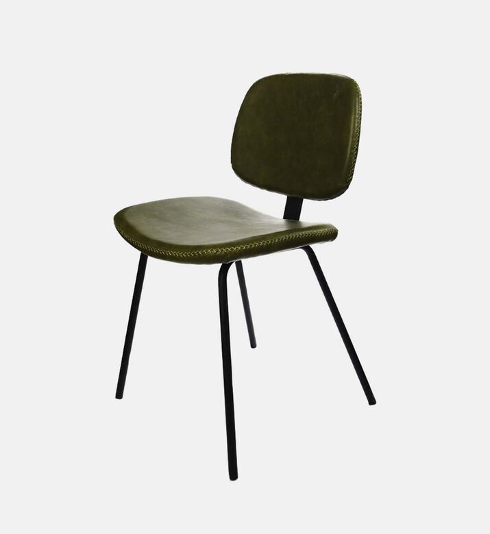 Home Deco and More Wide Back Mappo Chair, Olive, 46x52x80-cm, Packshot View Home Deco and More Wide Back Mappo Chair, Olive, 46x52x80-cm, Packshot View
