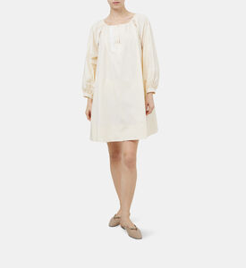 Contemporary Cotton Poplin Short Dress Contemporary Cotton Poplin Short Dress