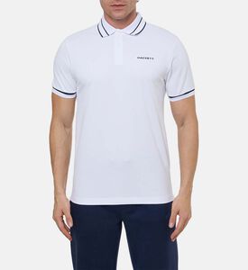 Hackett London Polo Hs, White, S, Model View