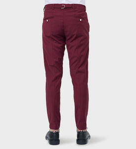 سروال كلاسيكي بسحاب مكبل