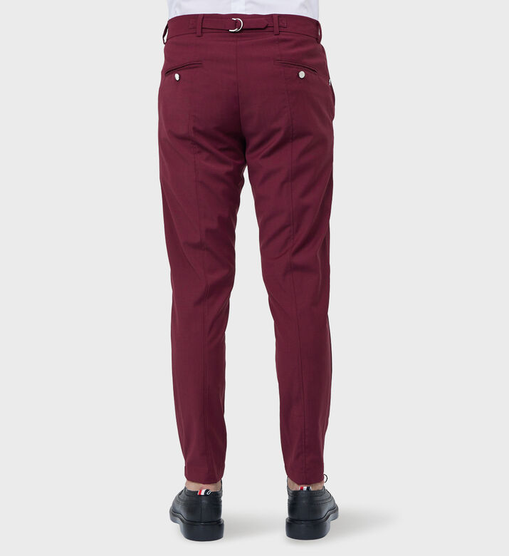 سروال كلاسيكي بسحاب مكبل