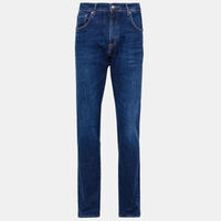 Vintage Wash Denim Pants