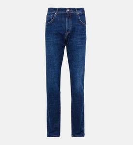 بنطال دنيم مغسول عتيق