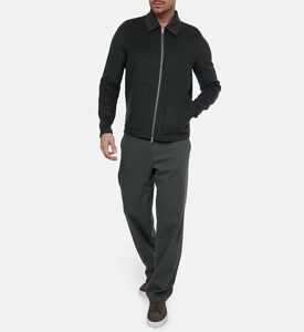 Samsoe Sapaulo Zip Fastening Slip Pockets Jacket, Model View