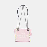 The Denim Chain Crossbody Tote Bag