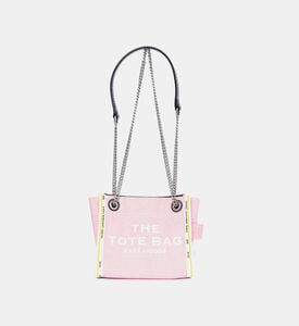 The Denim Chain Crossbody Tote Bag The Denim Chain Crossbody Tote Bag
