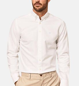 قميص بأزرار من قطن أكسفورد المغسول