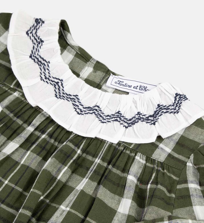 بلوزة من القطن بمربعات من جاردين ديفر