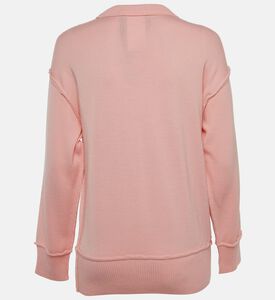 Moschino Moschino Wool Embellished Teddy Bear Sweater, Packshot View