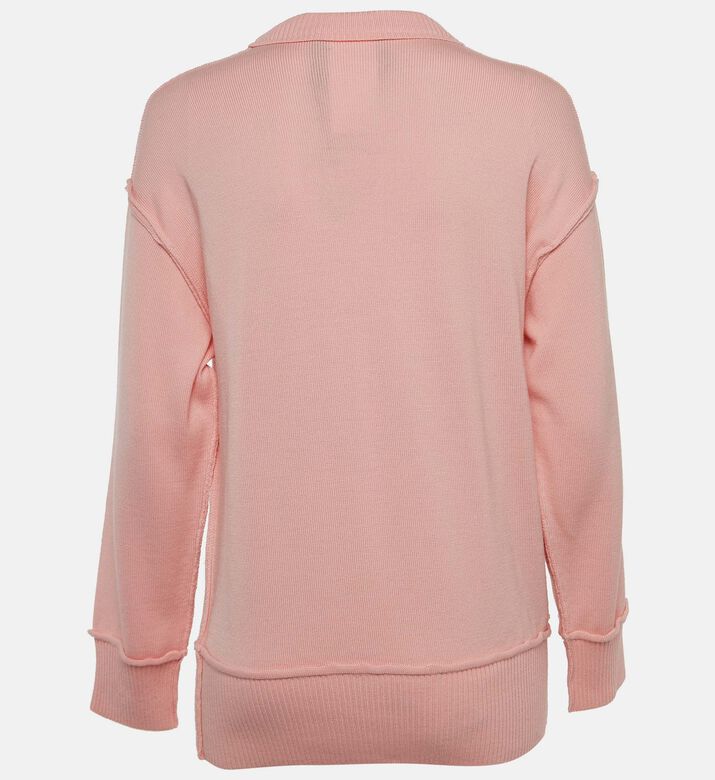 Moschino Moschino Wool Embellished Teddy Bear Sweater, Packshot View