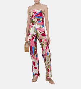 بلوزة كريشا بطبعة أزهار