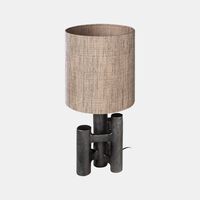 Shad Wood Glass Lampshade