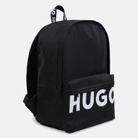 Top Handle Logo-print Backpack