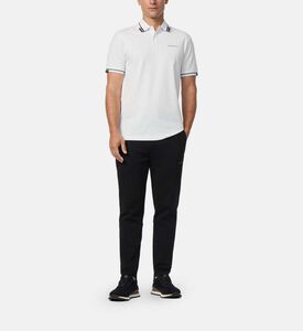Cuffs Contrasted Tipping Polo Shirt