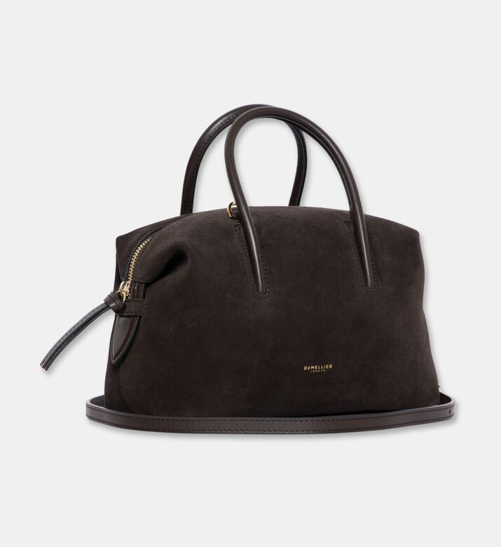 Demellier The Small Stockholm Crossbody Bag, Dark-brown, Packshot View