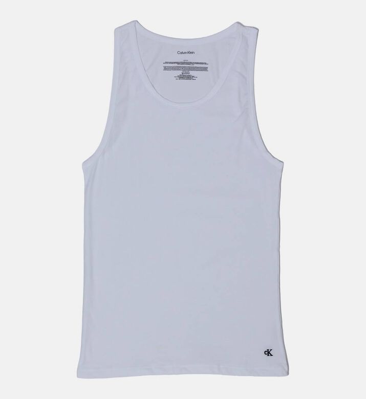 Calvin Klein Logo-embroidery 3-pack Tank Top, White, Xxl, Packshot View