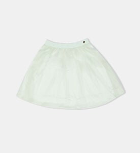 تنورة قصيرة تول بطيات