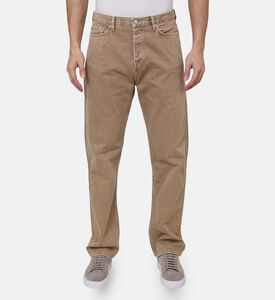 Organic Cotton Straight-cut Pants