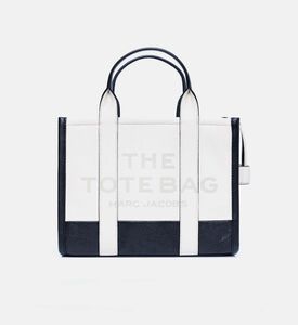 حقيبة يد مقسمة بألوان متوسطة الحجم