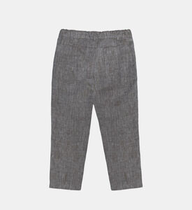 Aurelien Linen Straight-cut Trousers