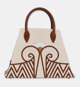 Arad Ghaderian Sousa Cream Patchwork Tote, Packshot View