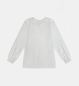 Jules and Juliette Paris Cotton Button Closure Blouse, Packshot View