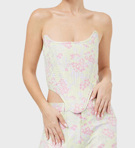 مشد على شكل زهرة الديباج