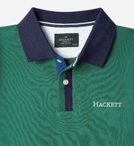 تيشيرت بولو هيريتيج مقسم بألوان