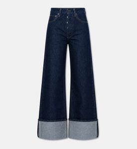 Citizens of Humanity Cuffed Wide-leg Jeans, Packshot View
