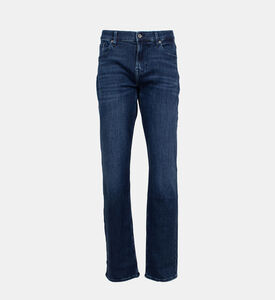 Patch Pockets Denim Pants