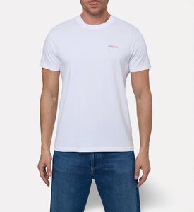 Maison Labiche Popincourt Amour Embroidered T-shirt, Model View