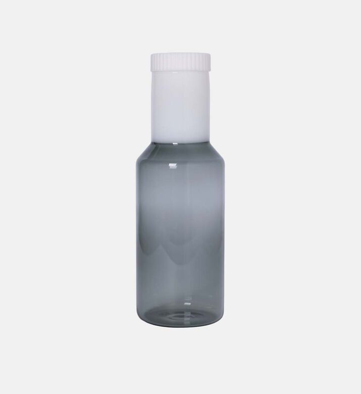 Tight-fit Lid Tube Glass Carafe