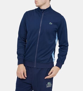 Zipped Ripstop Tennis Sweatshirt Zipped Ripstop Tennis Sweatshirt