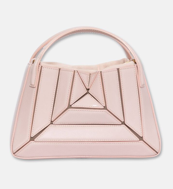 Mlouye Mini Sera Leather Top-handle Bag, Pink, Packshot View