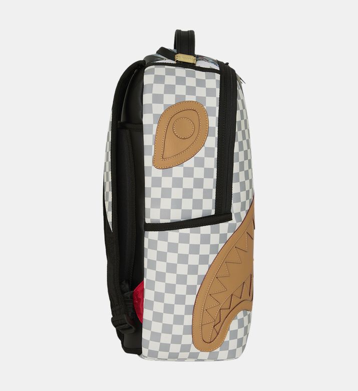 Sprayground Backpack Dlxsv Cream Check, Packshot View