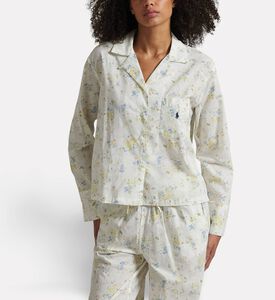 Polo by Ralph Lauren Cotton Floral Pajama Set, Model View