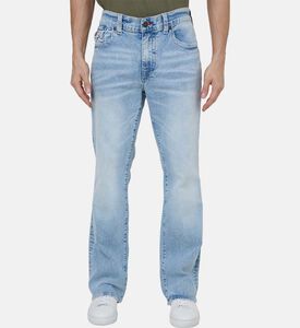 Straight-cut 5-pockets Denim Pants Straight-cut 5-pockets Denim Pants