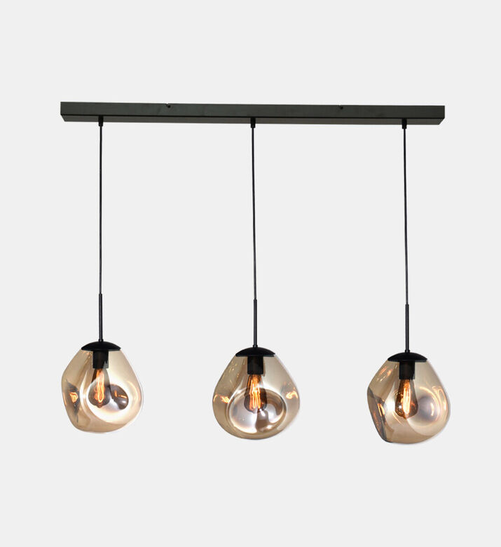 Masterlight Lava Triple Organic Glass Ceiling Lamp, Packshot View