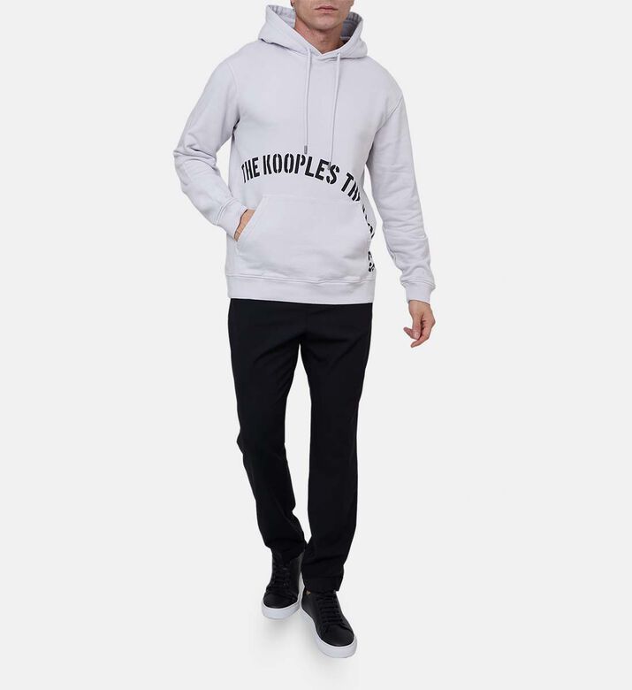 Logo-print Lettering Hoodie Logo-print Lettering Hoodie