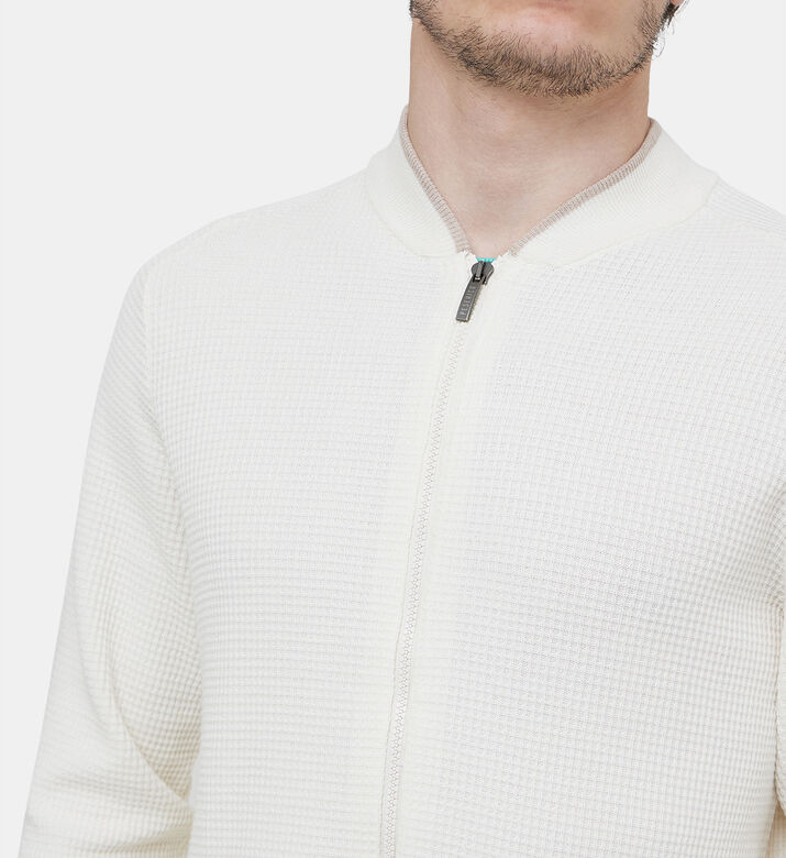 سترة بومبر بخيوط قطن نقي